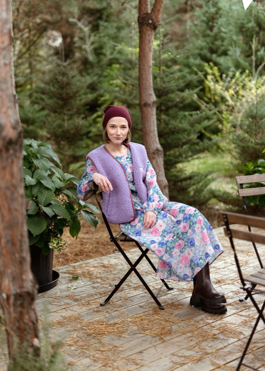 Sukienka z muślinu Luma Bloom - obrazek 6