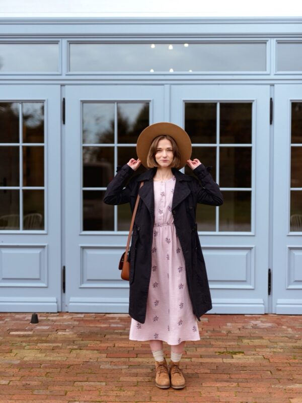 Sukienka z muślinu Luma Blush