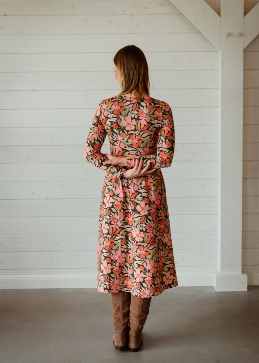 Dzianinowa sukienka midi Mia Corin - obrazek 7