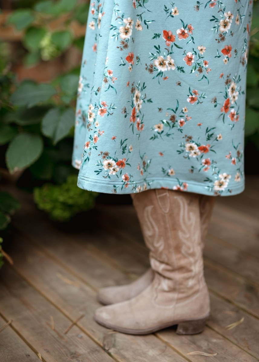 Dzianinowa sukienka midi Mia Mistral - obrazek 7