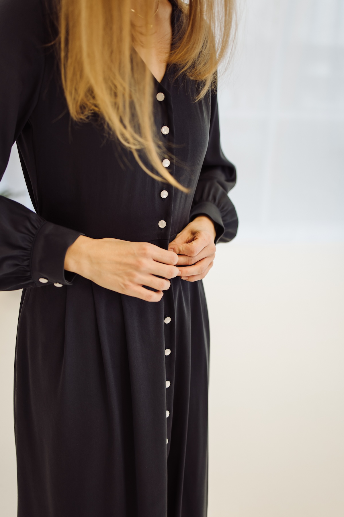 Elegancka sukienka Vella Storm Blue - obrazek 7